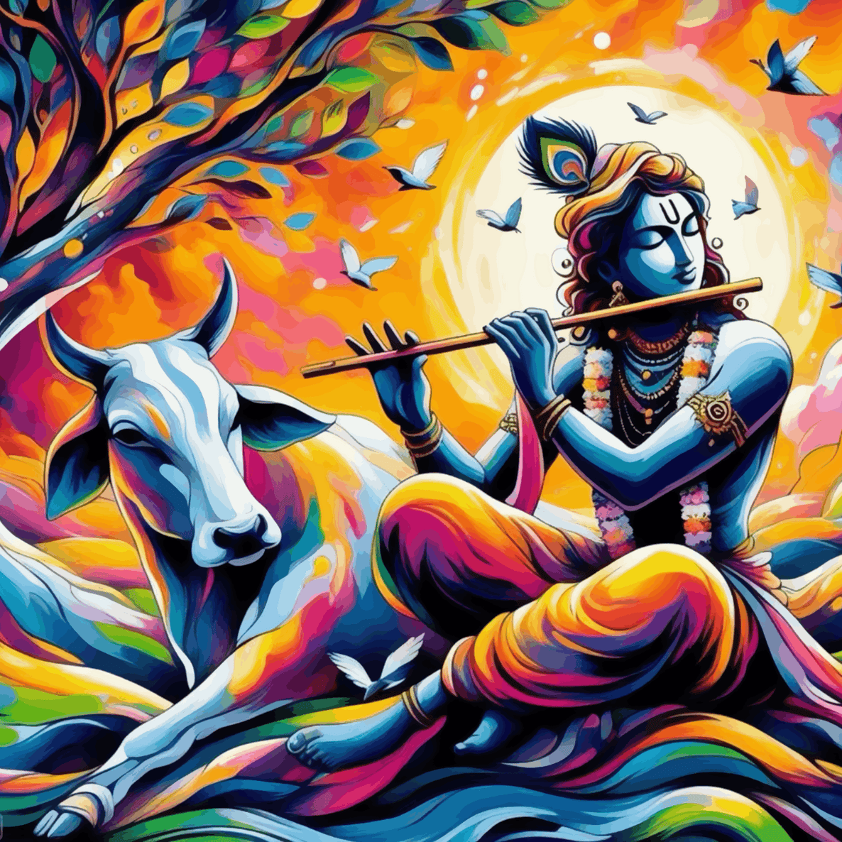 Cowherd of Light and Love - Krishnaji