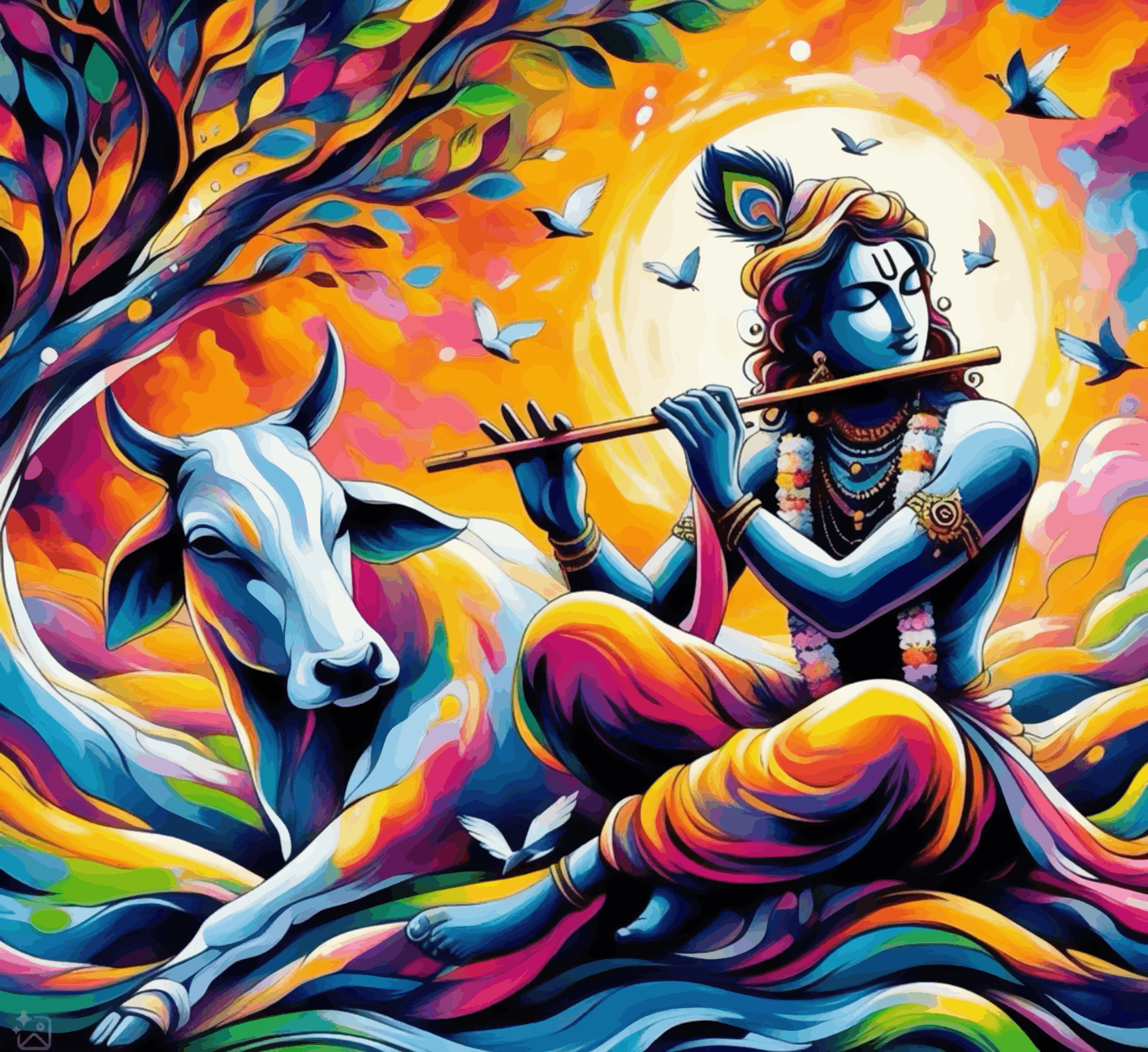 Cowherd of Light and Love - Krishnaji