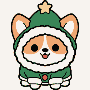 Corgi Cutie - Christmas