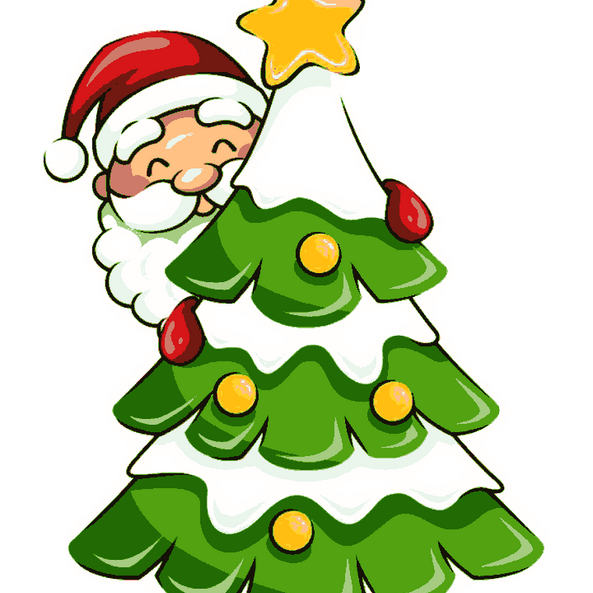 Santa's Peek-a-Boo - Christmas Edition