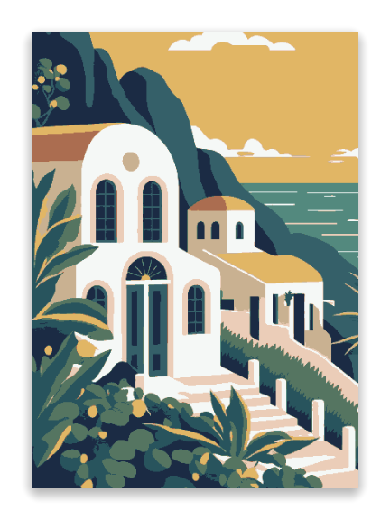 Golden Hour by the Sea