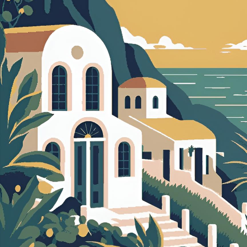 Golden Hour by the Sea