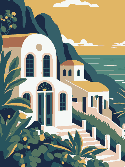 Golden Hour by the Sea