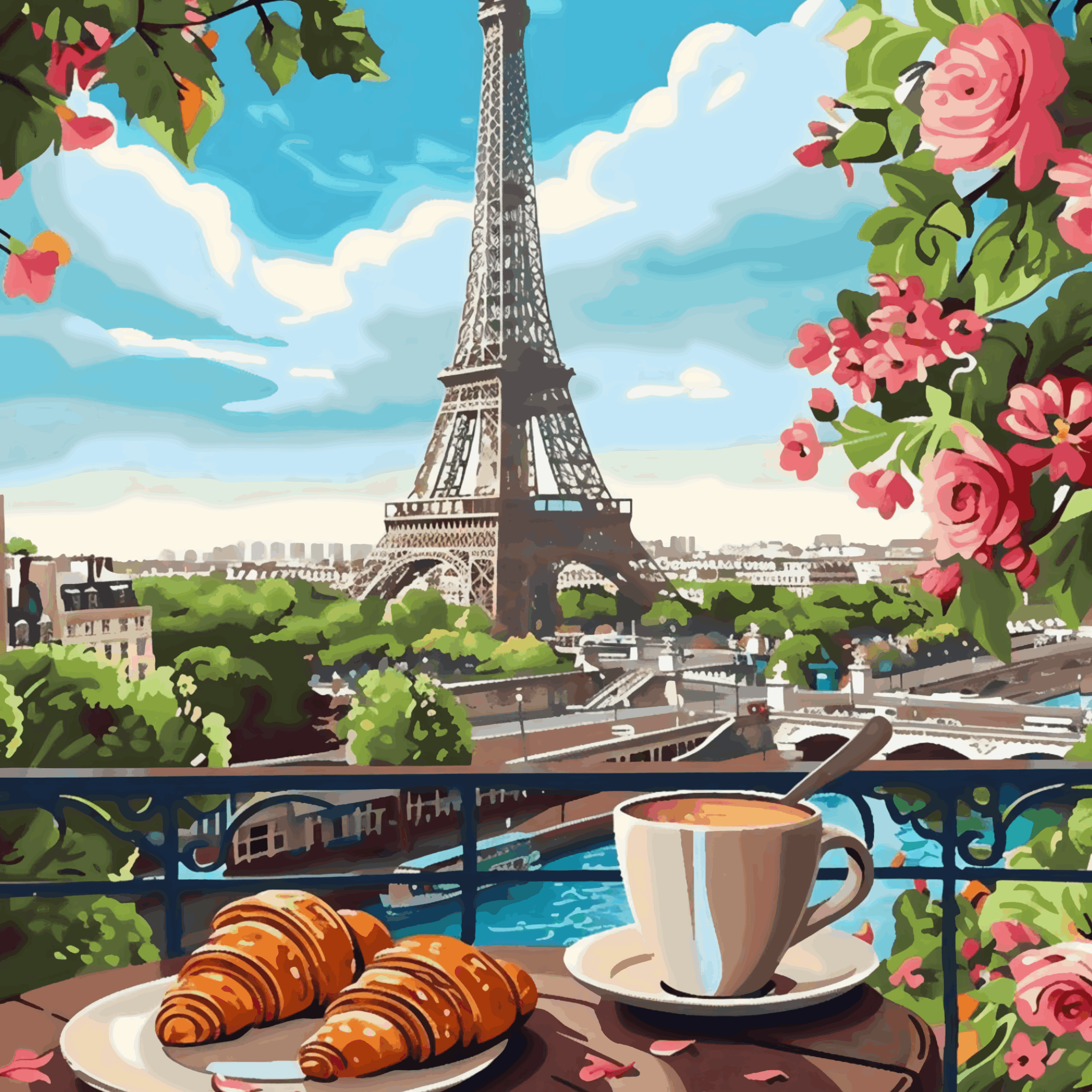 Croissants and Cobblestones