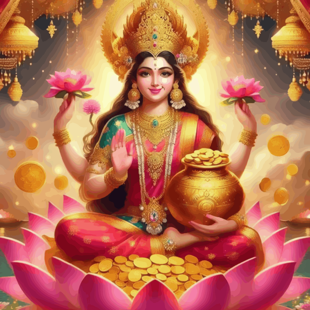 Lakshmi Maa Blessing