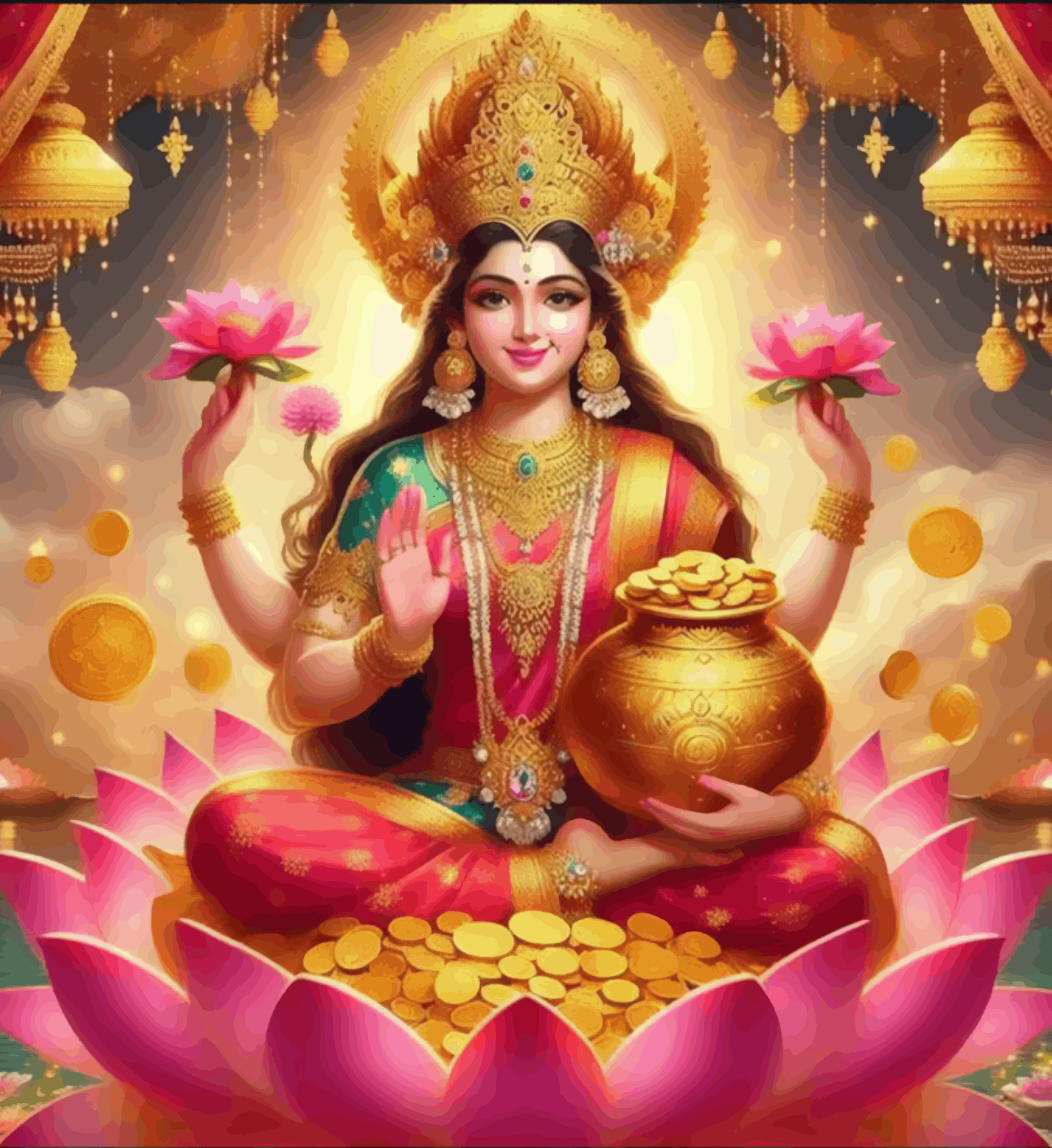 Lakshmi Maa Blessing