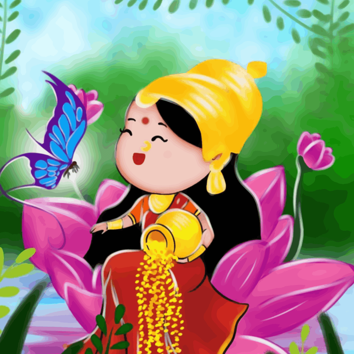 Lakshmi Cute Graphical