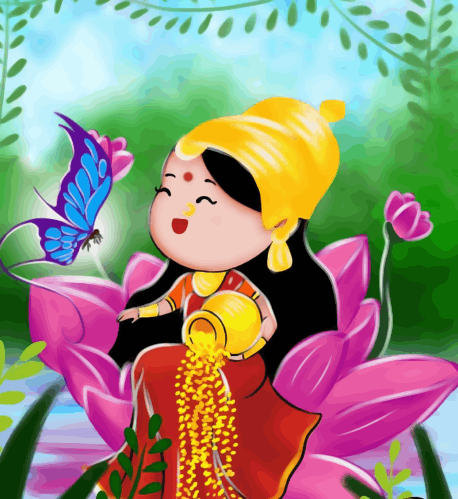 Lakshmi Cute Graphical