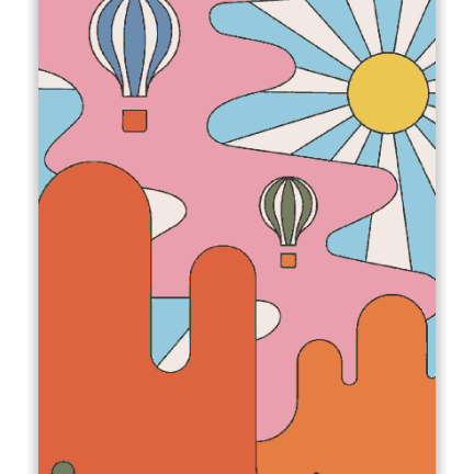 Balloons in a Candy Sky