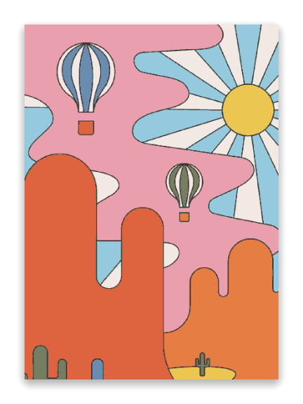 Balloons in a Candy Sky