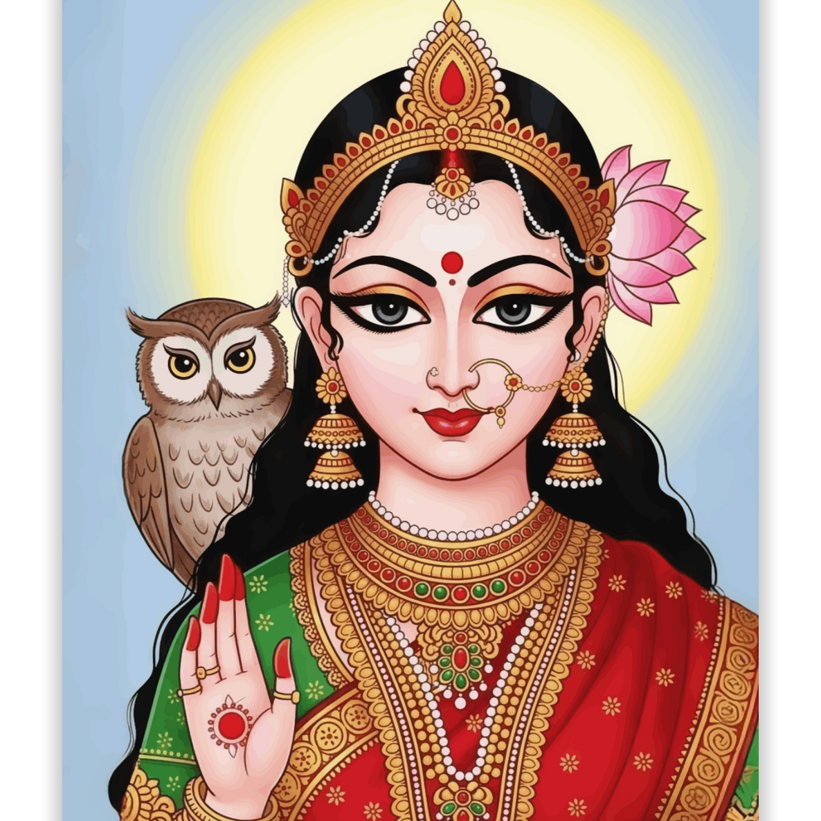 Goddess of discerment and Wealth - Lakshmi Maa