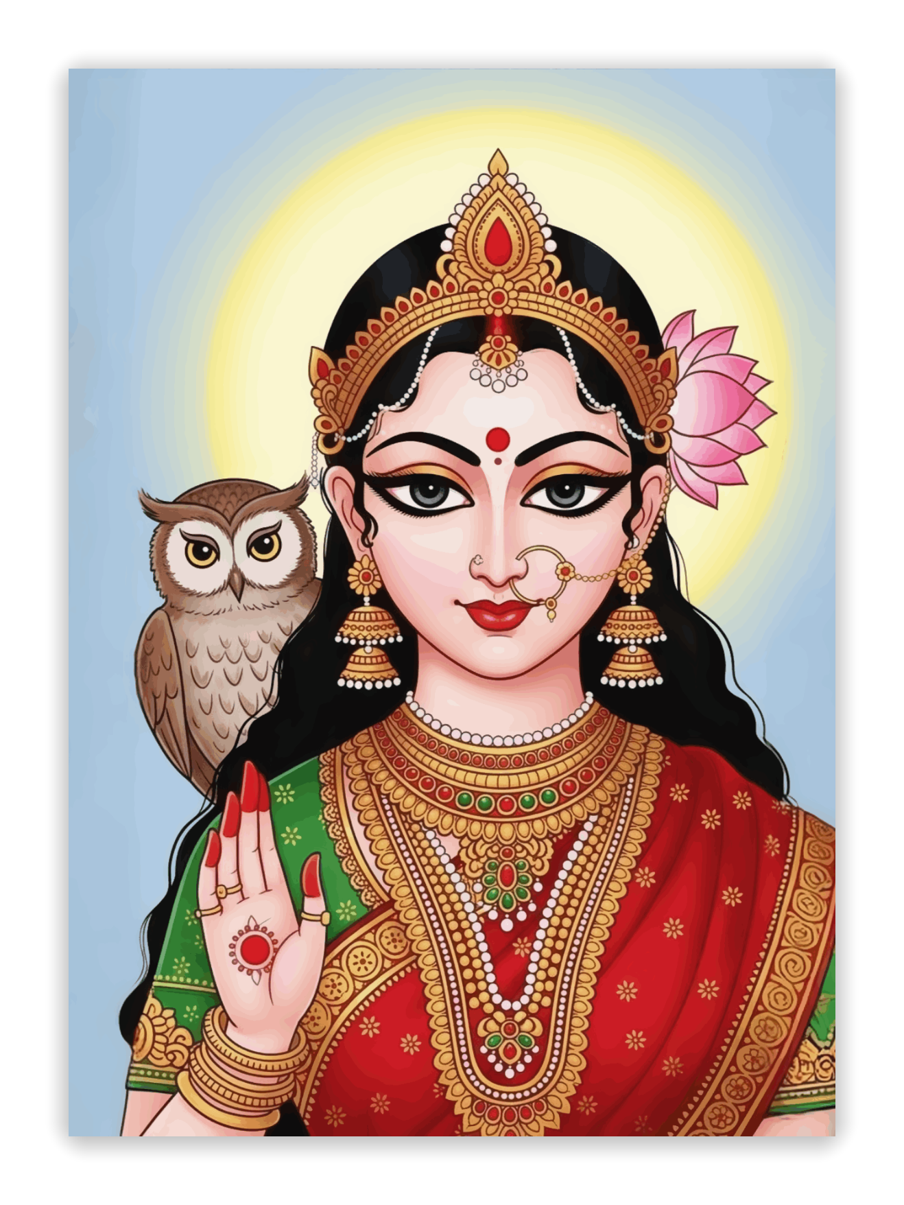 Goddess of discerment and Wealth - Lakshmi Maa
