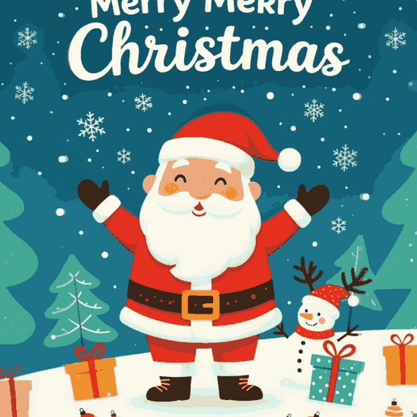 Santa's Festive Greetings - Christmas Edition