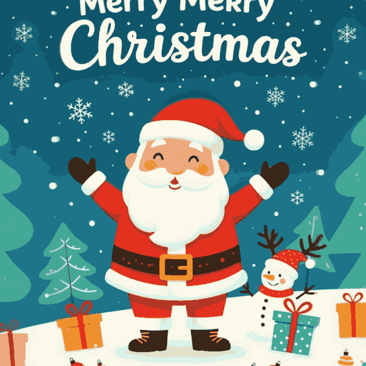 Santa's Festive Greetings - Christmas Edition