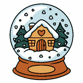 Snowball Globe - Christmas