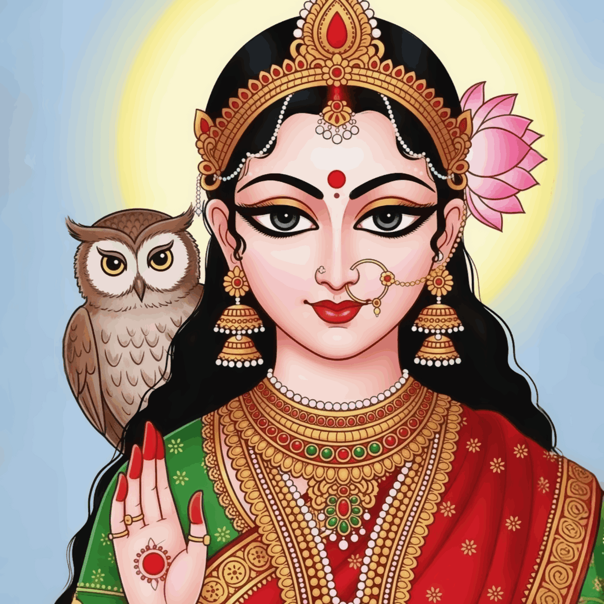 Goddess of discerment and Wealth - Lakshmi Maa