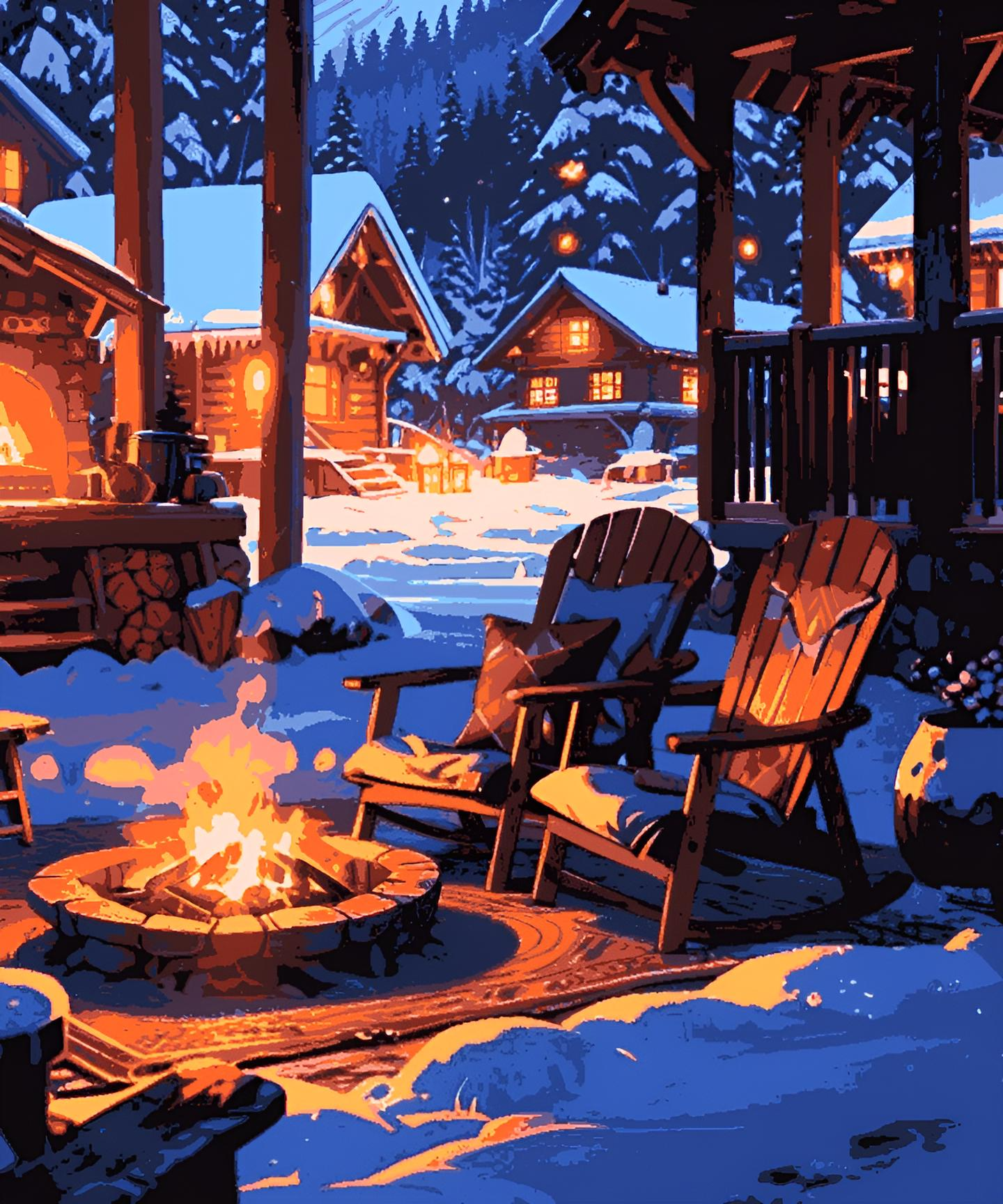 Freeside in the snow - Winter Edition