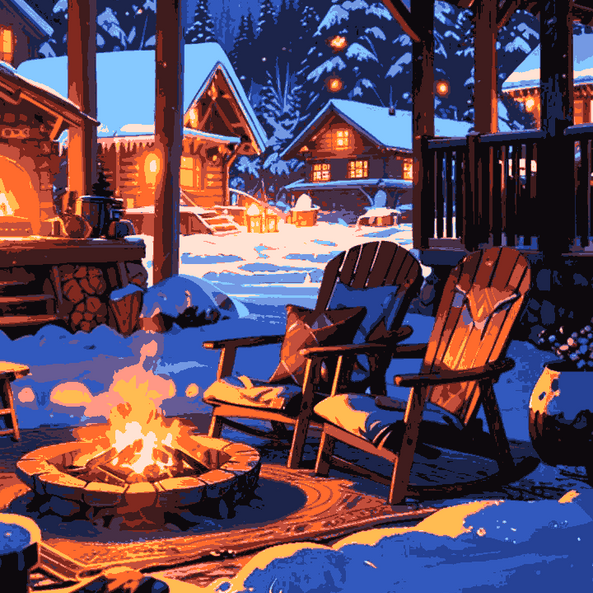 Freeside in the snow - Winter Edition