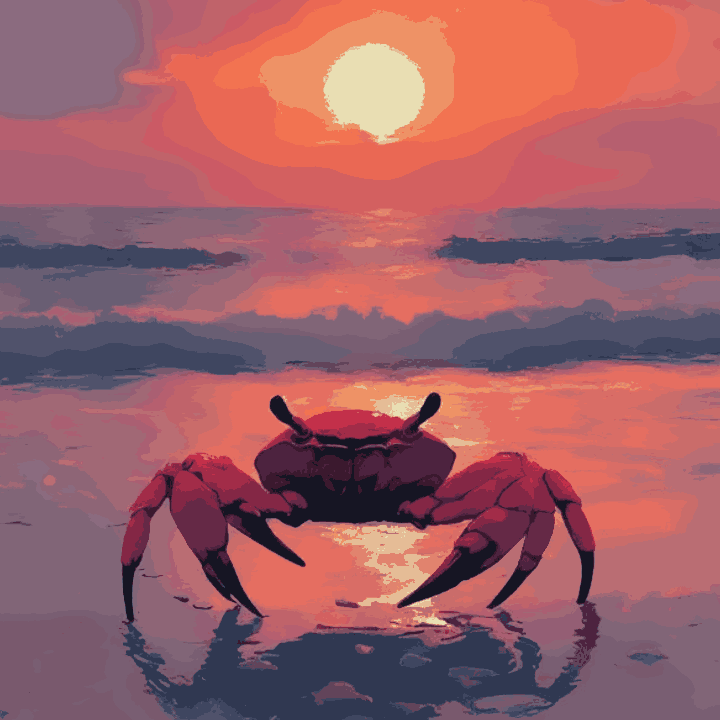 Crab at Dusk - Summer Edition