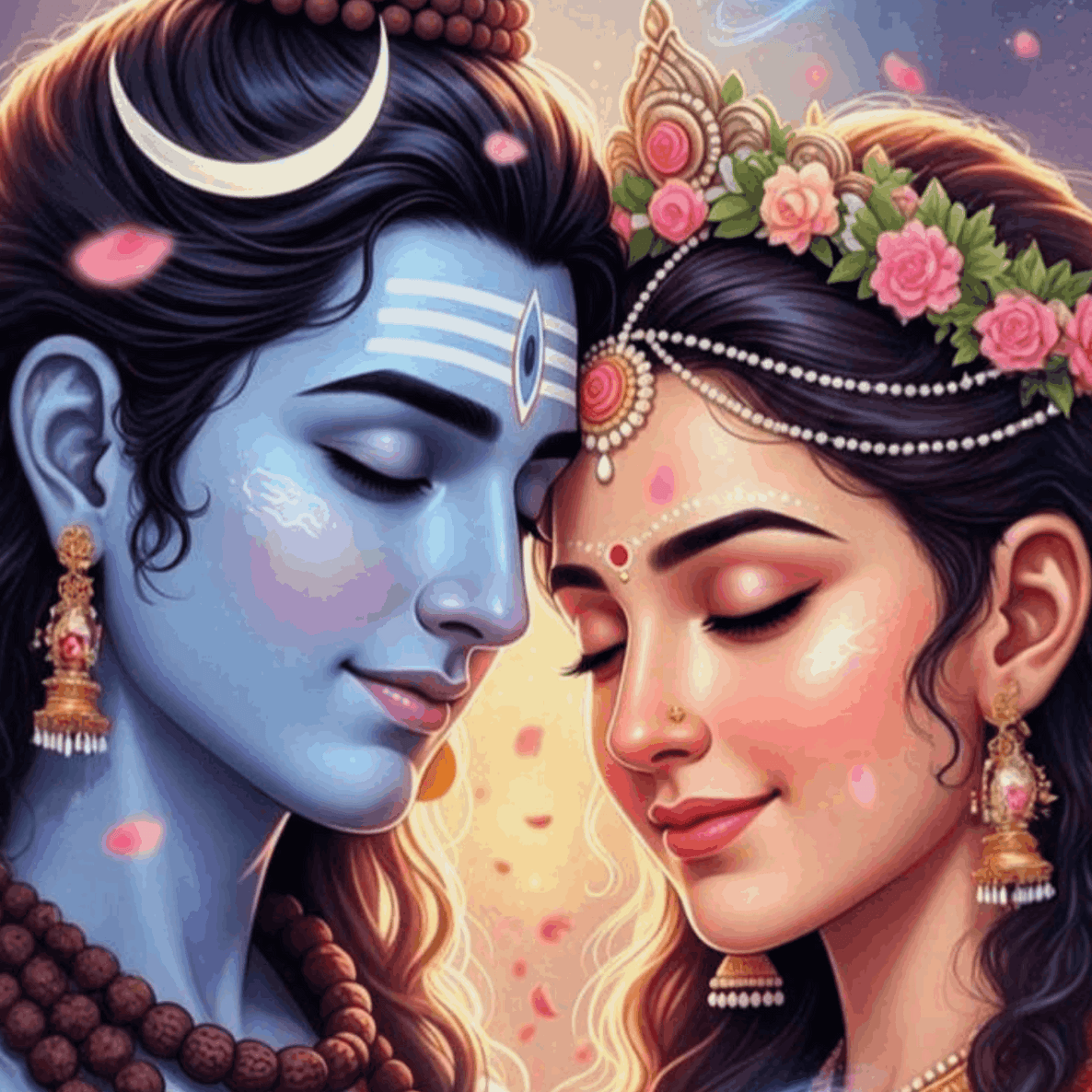 Brahmandiya Spandan - Shiv and Parvati