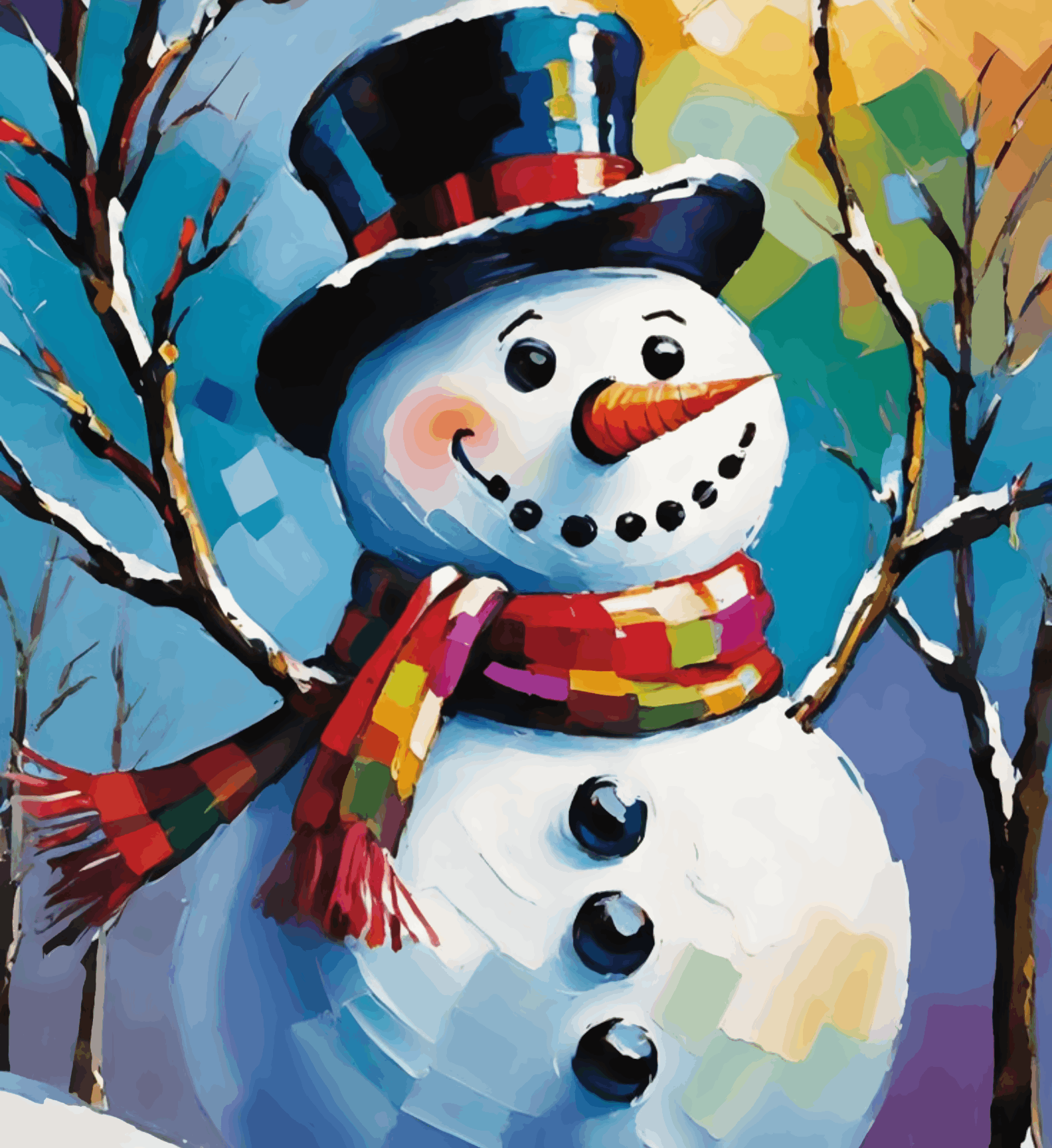 Happy Snowman