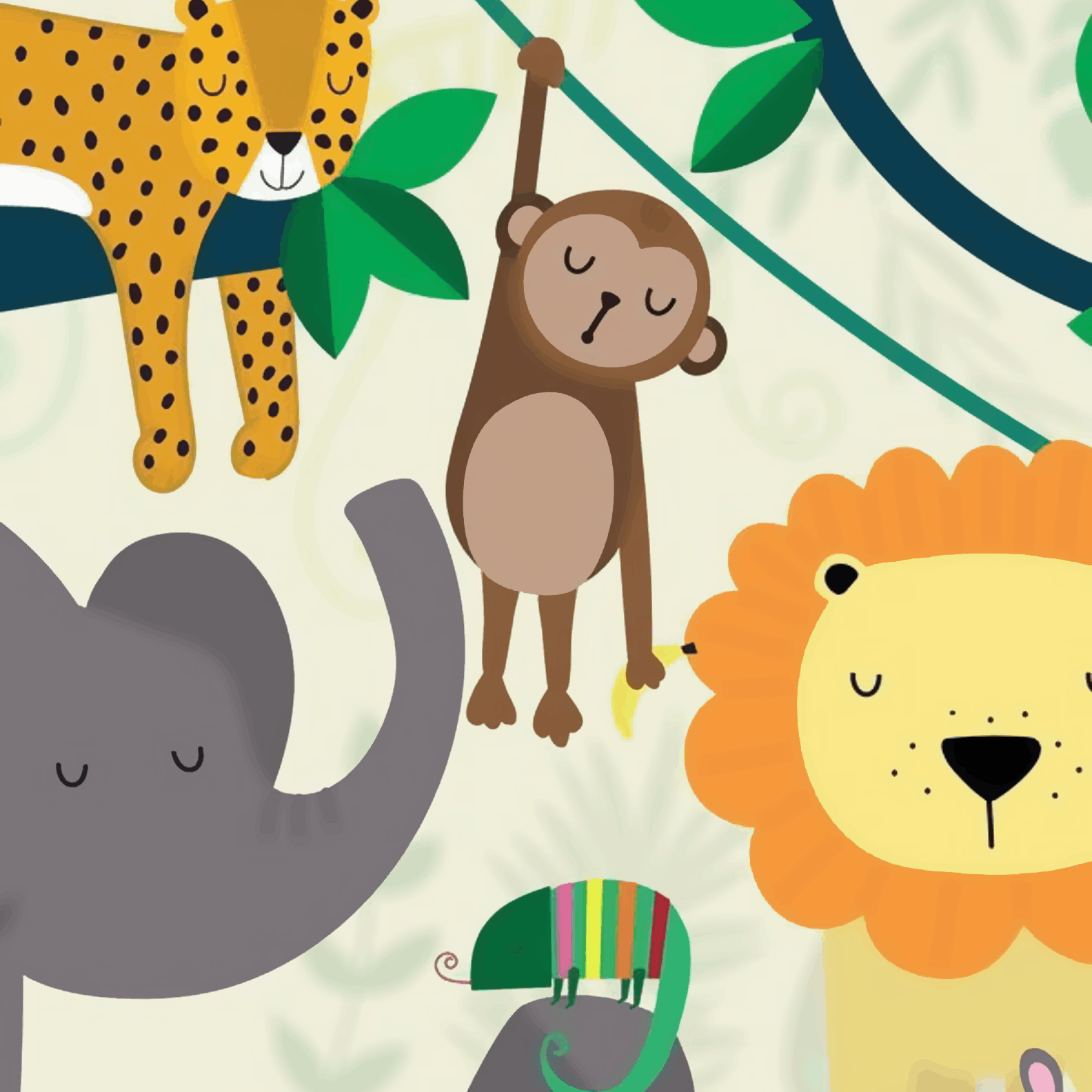 Zoo Animals Together