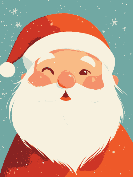 Cute Santa Claus