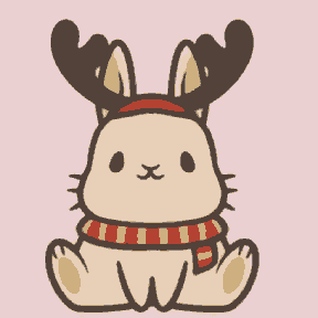 Reindeer in Cozy Christmas