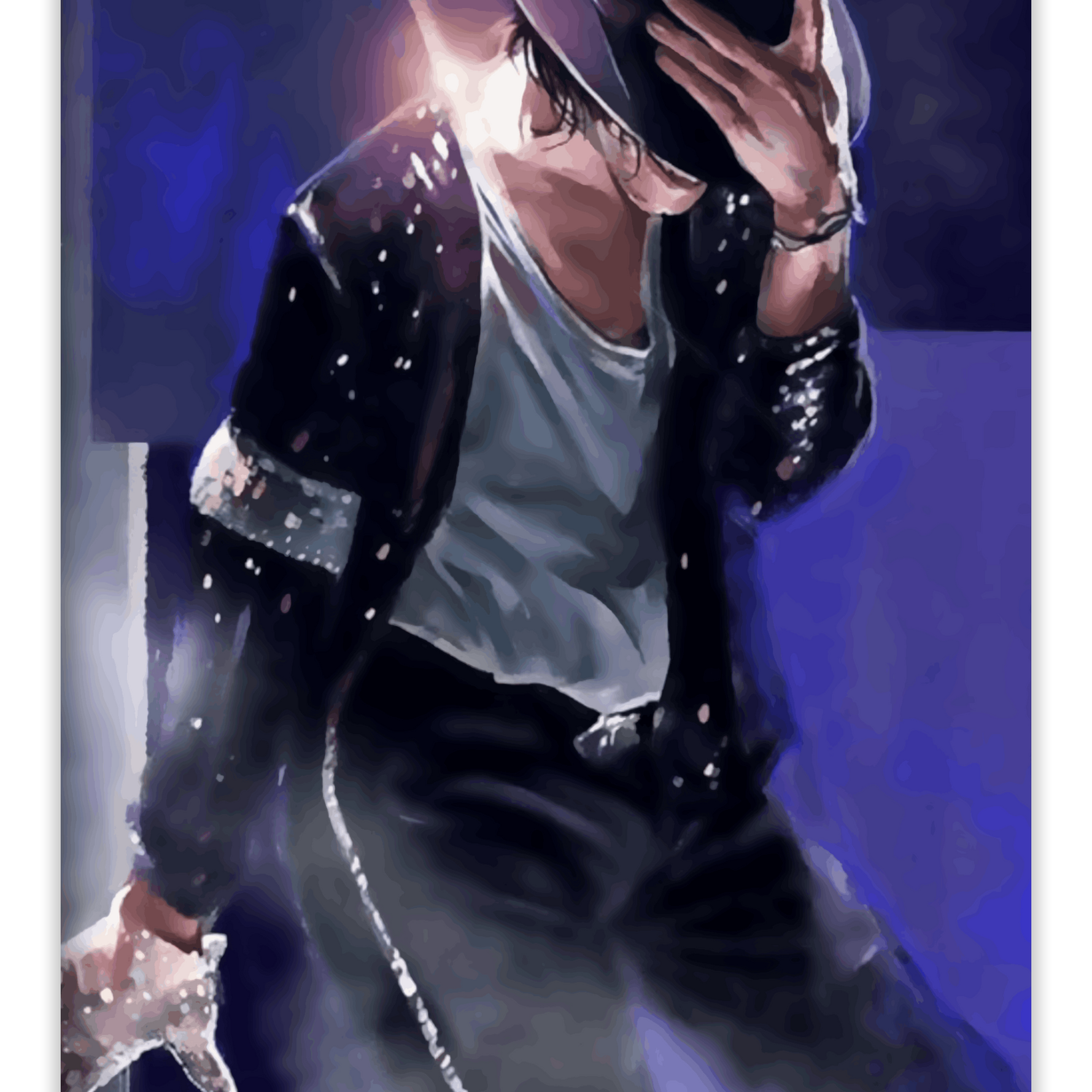 Michael Jackson Iconic Moonwalk