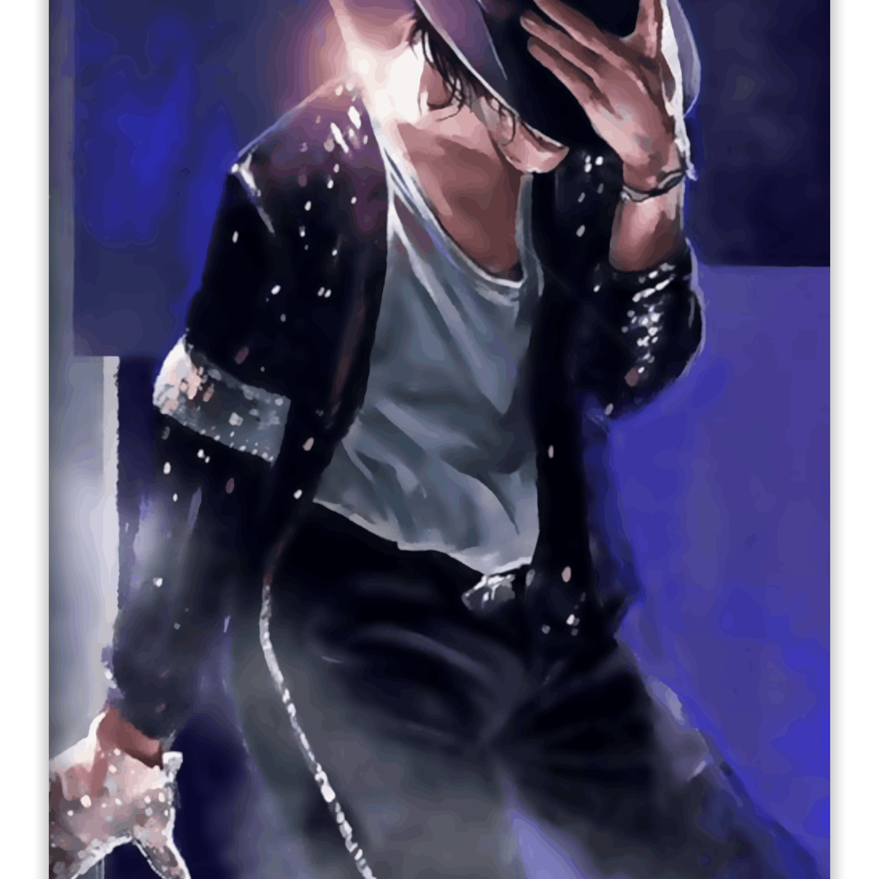 Michael Jackson Iconic Moonwalk