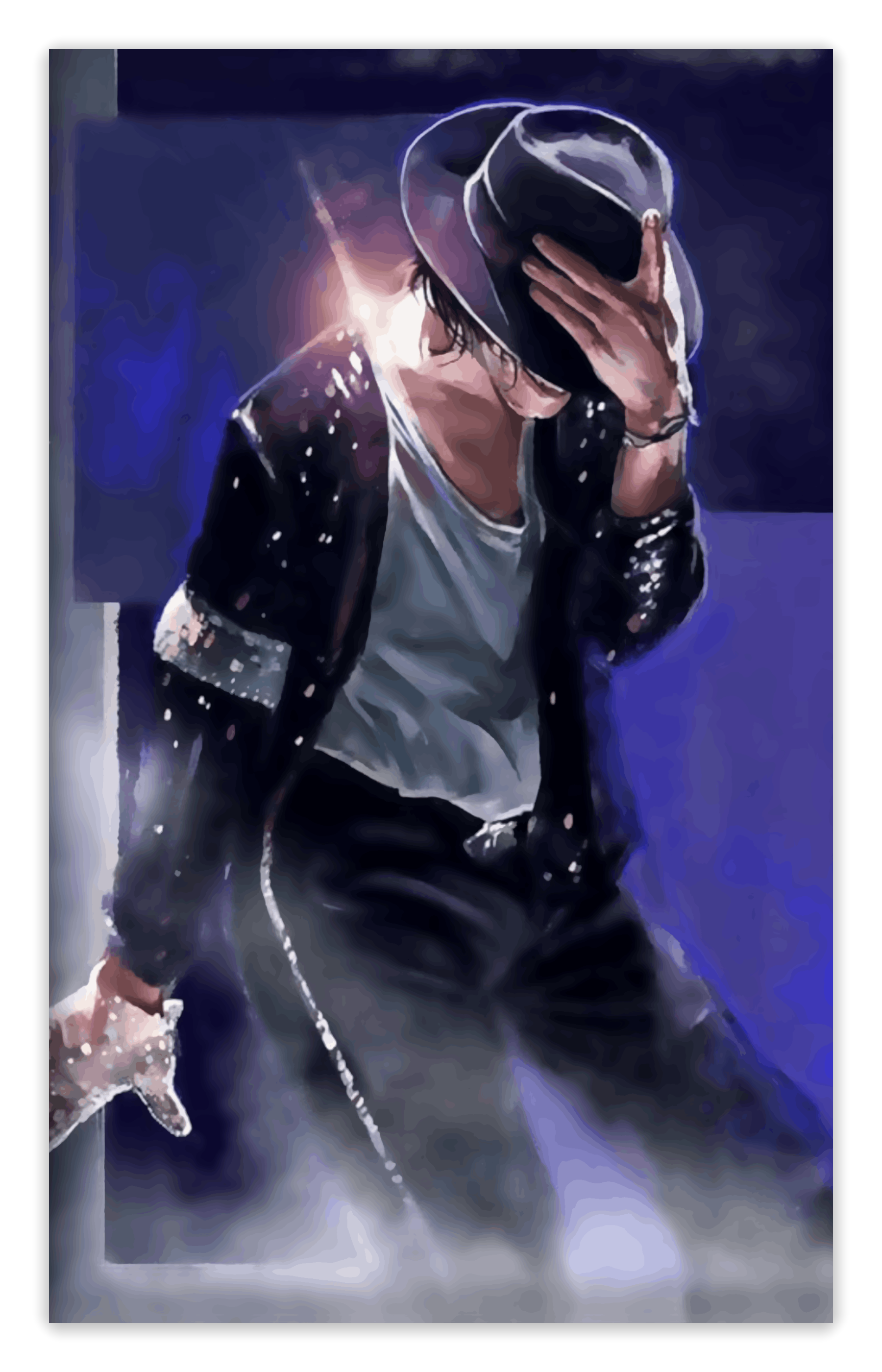 Michael Jackson Iconic Moonwalk
