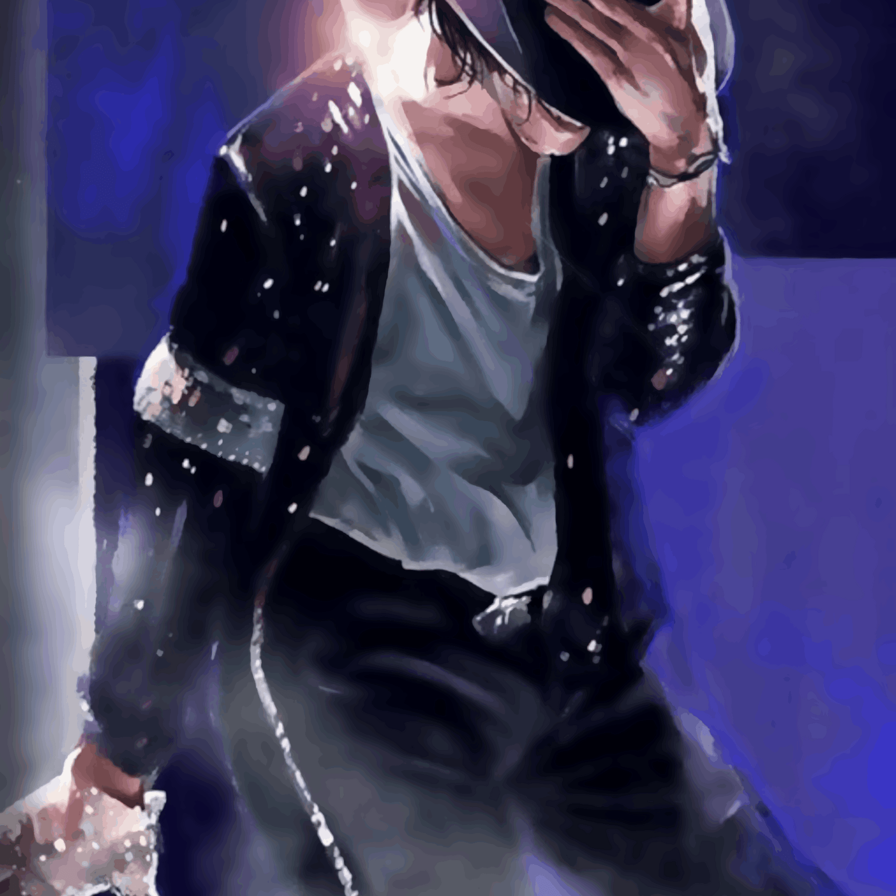 Michael Jackson Iconic Moonwalk