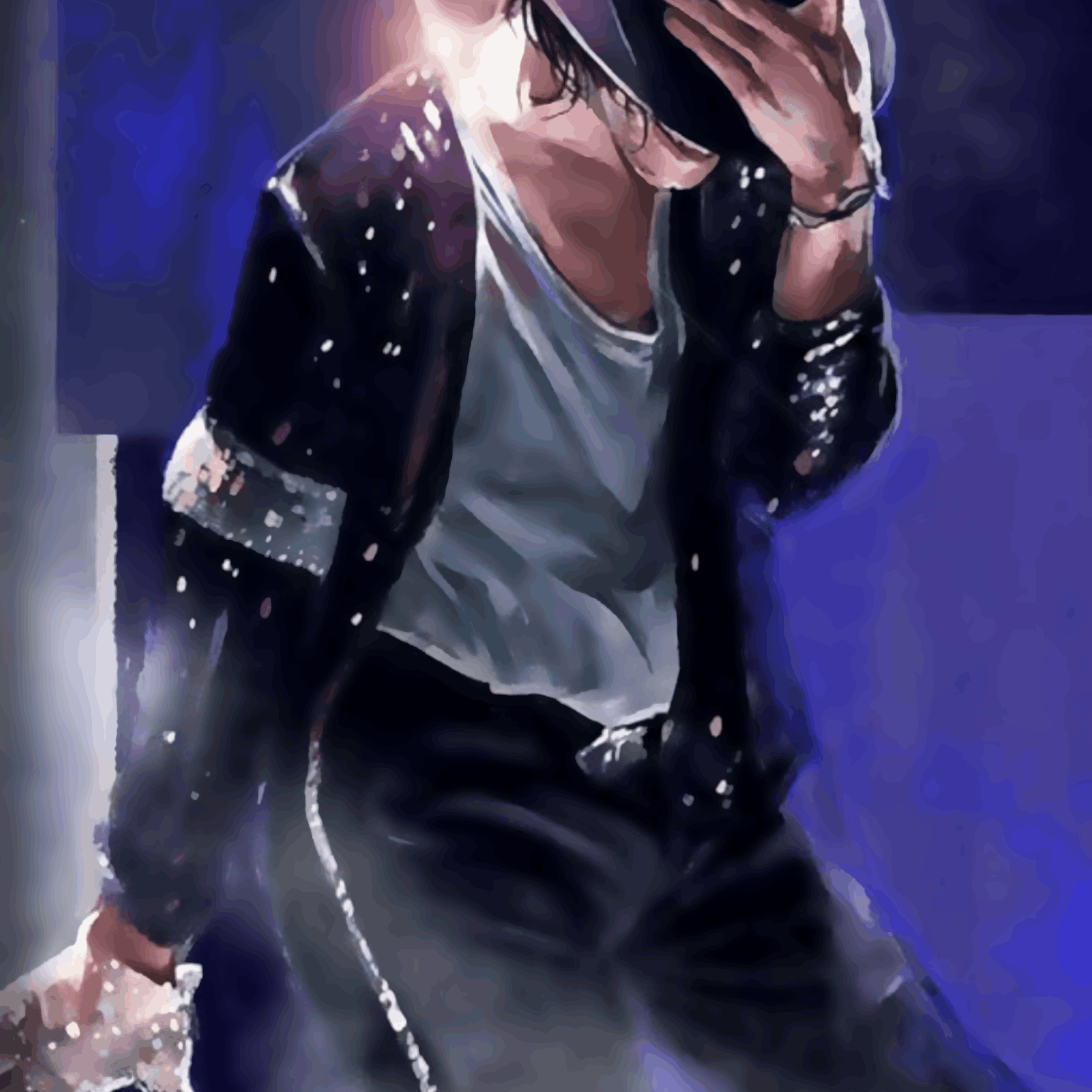 Michael Jackson Iconic Moonwalk