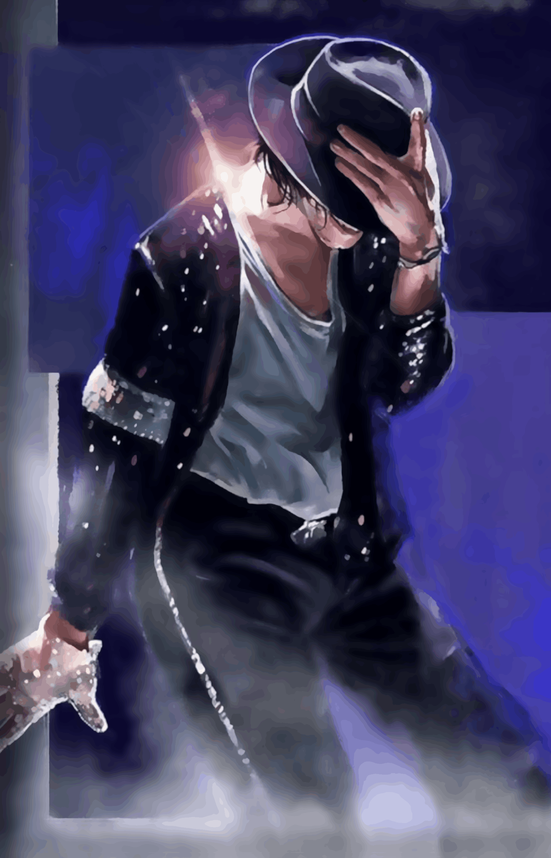 Michael Jackson Iconic Moonwalk