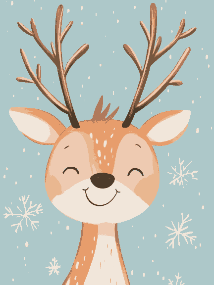 Reindeer Christmas Joy