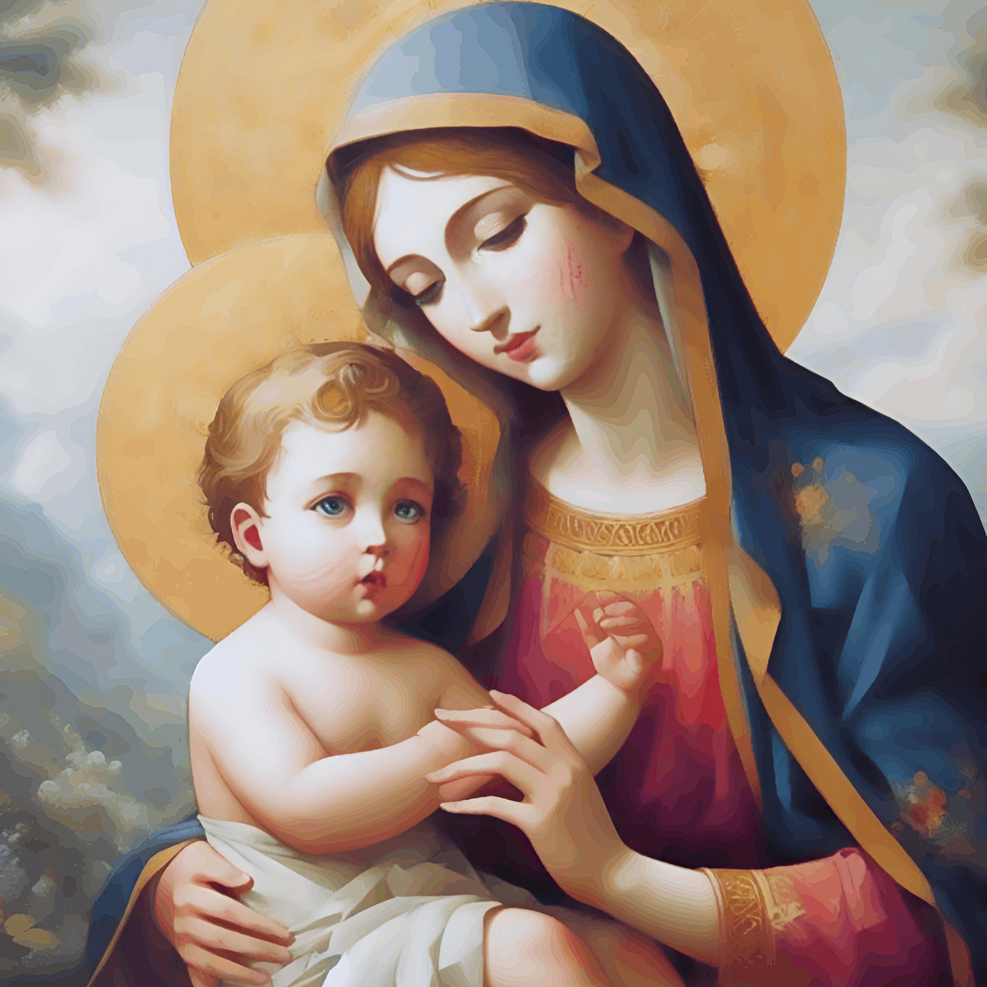 Mother Marry and Jesus