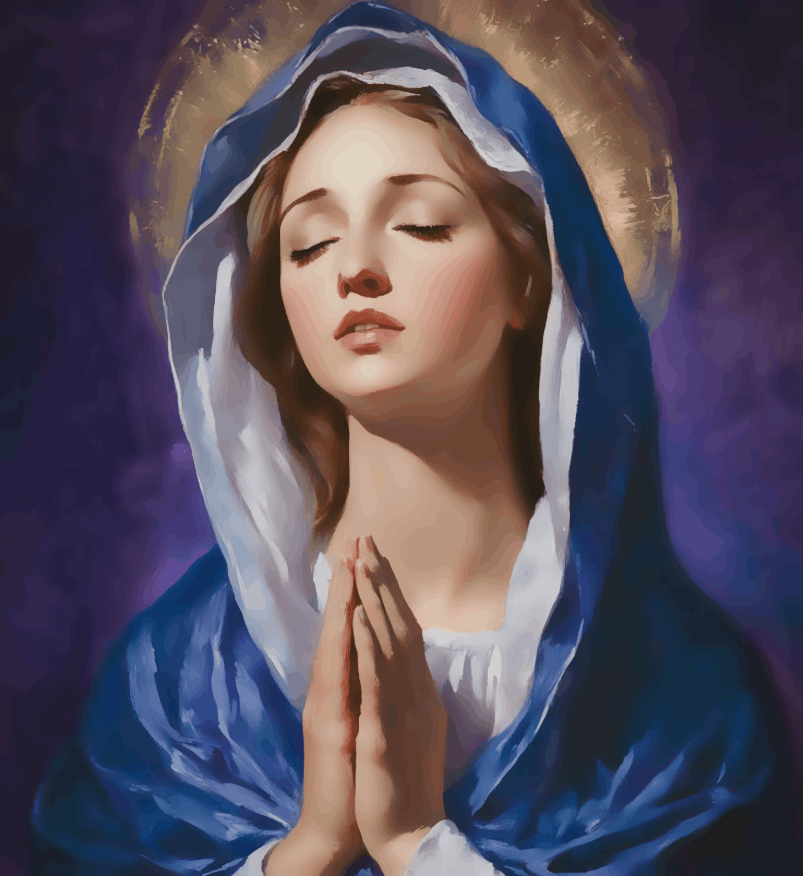 Mother Merry Praying