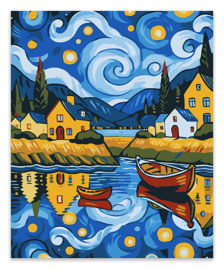The Swirling Shoreline