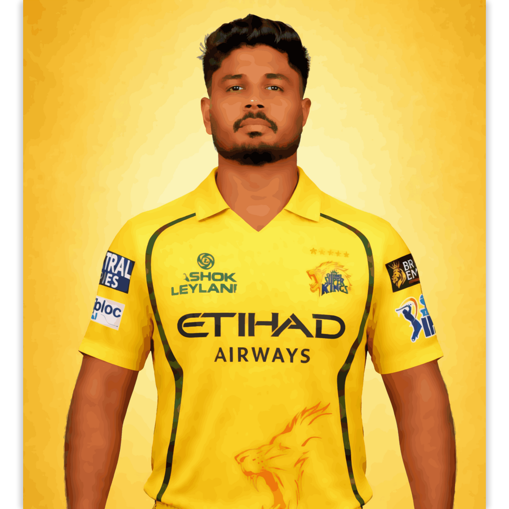 Chetta Sanju's Yellow Vanguard - IPL Edition