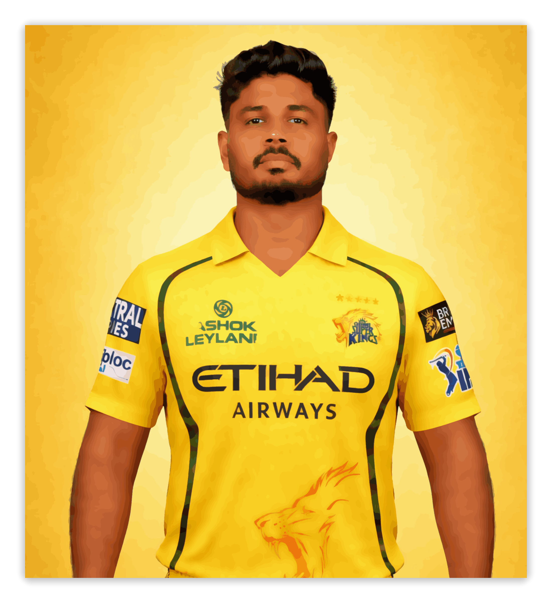 Chetta Sanju's Yellow Vanguard - IPL Edition