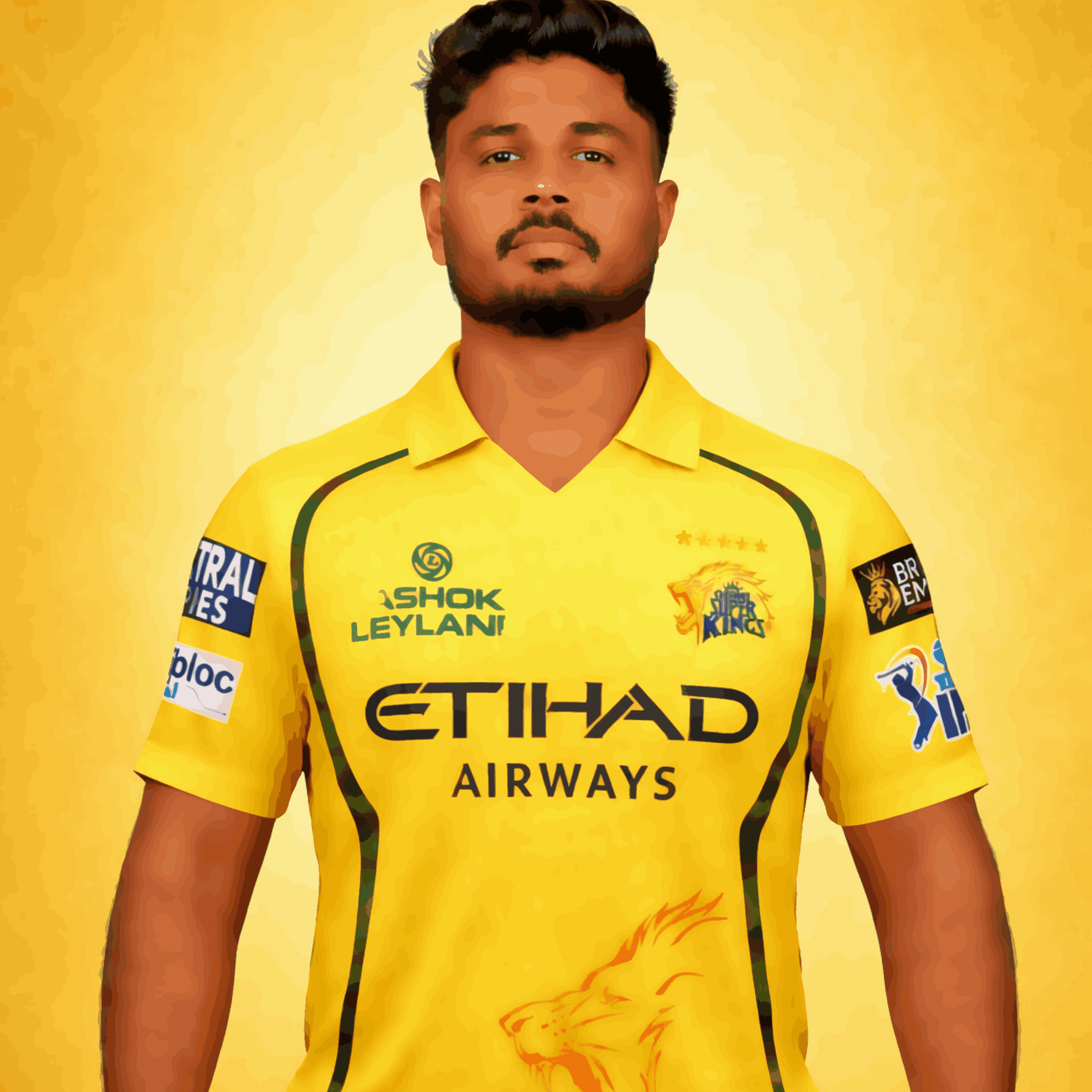 Chetta Sanju's Yellow Vanguard - IPL Edition
