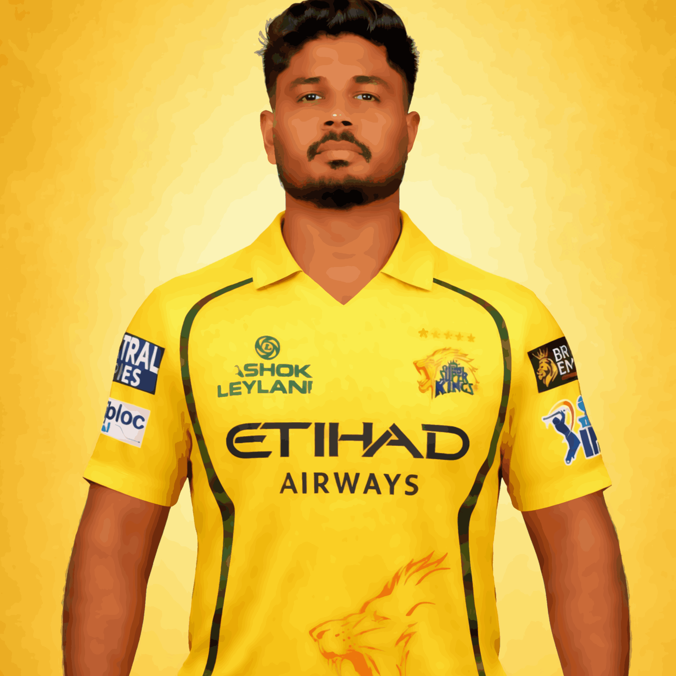 Chetta Sanju's Yellow Vanguard - IPL Edition
