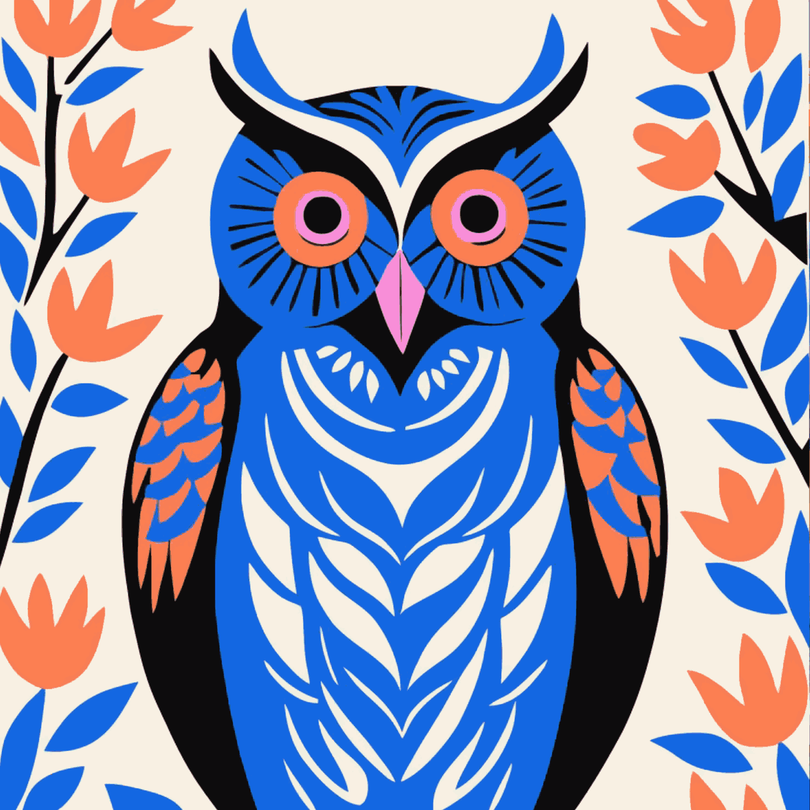Funny Owl