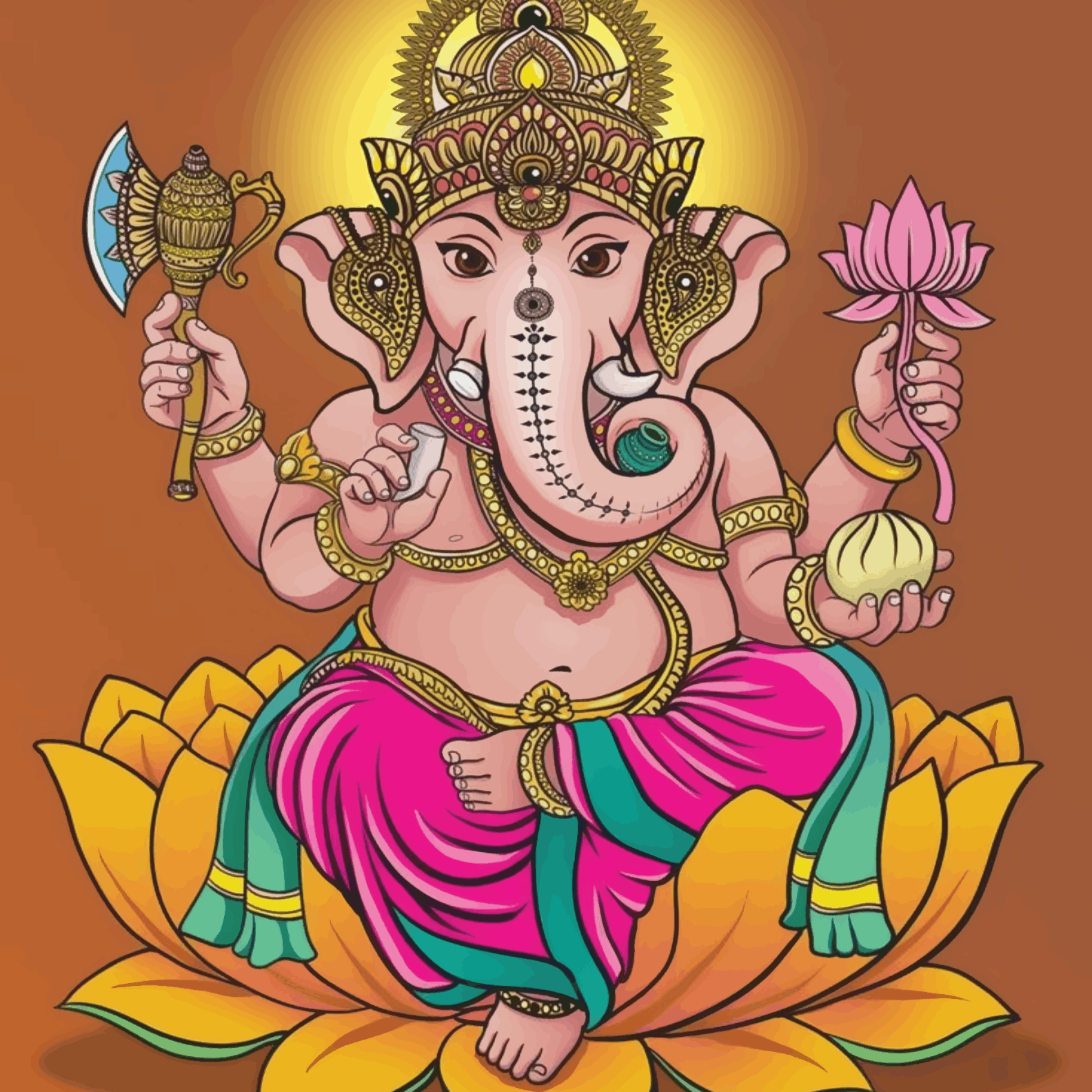 Ganeshji Vector