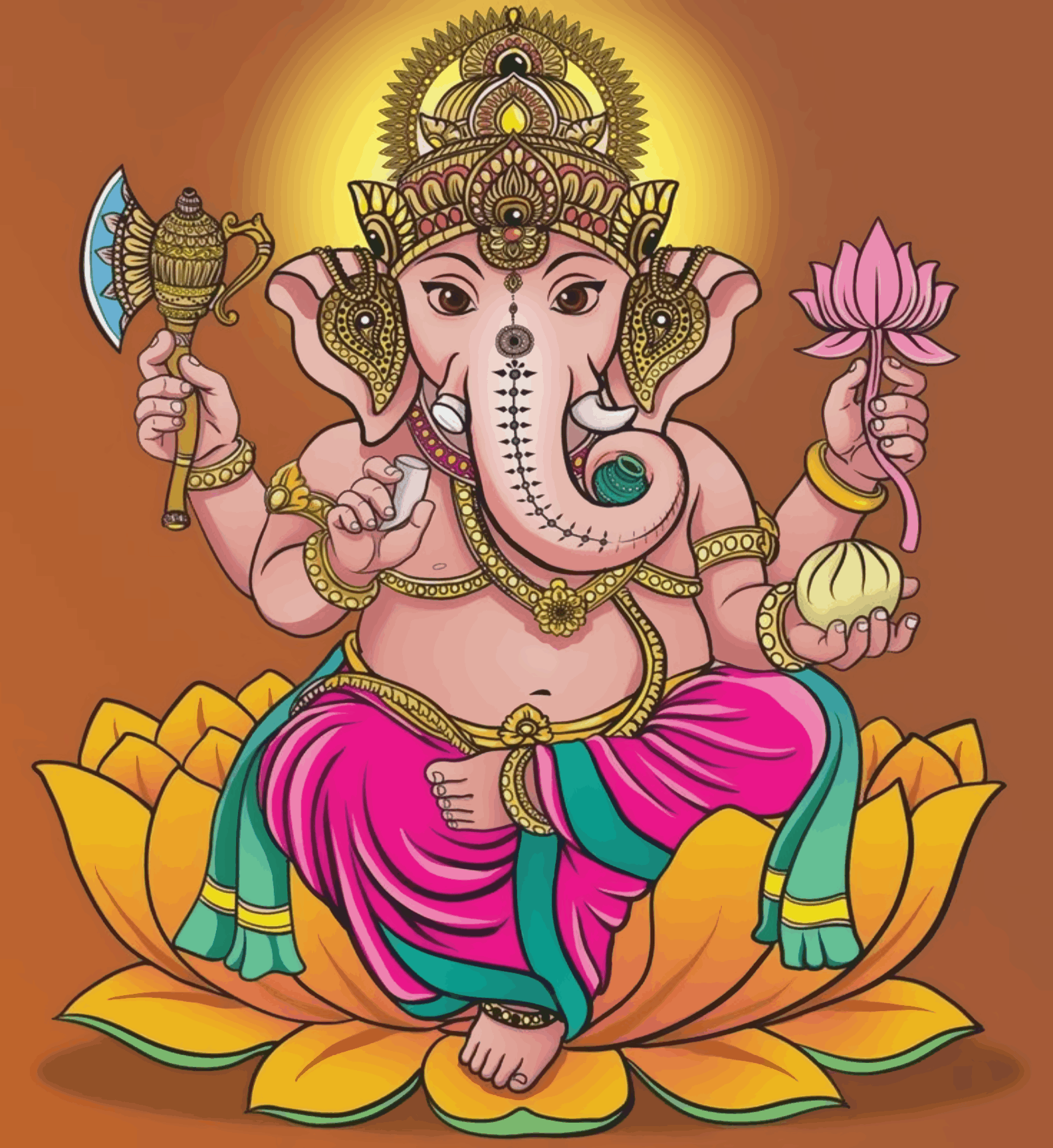 Ganeshji Vector