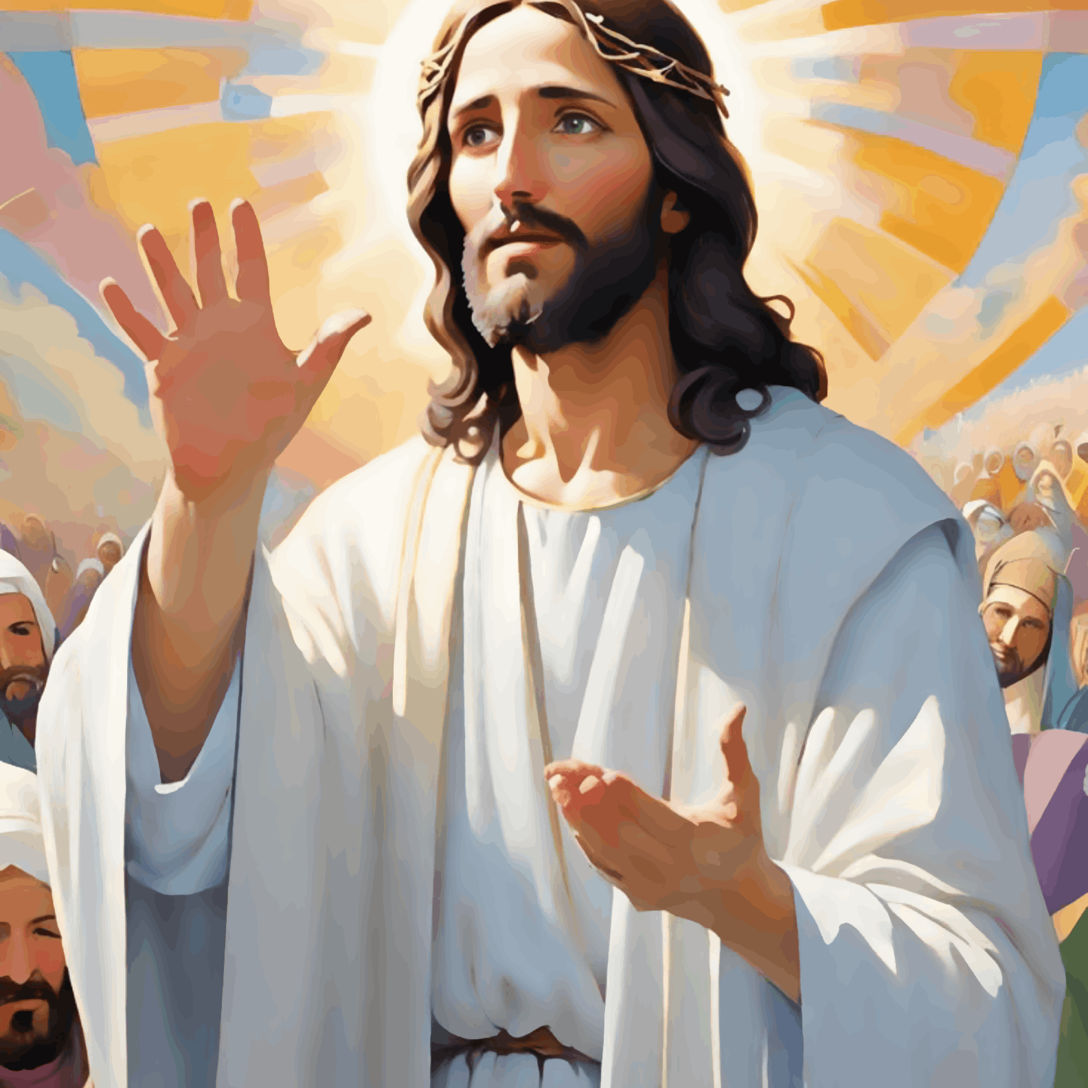 Jesus Blessing