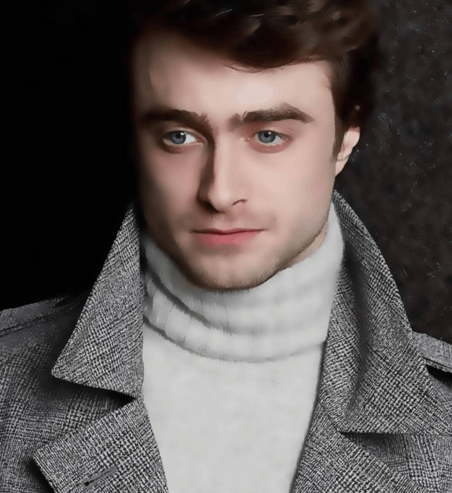 Daniel Radcliffe Candid Portrait