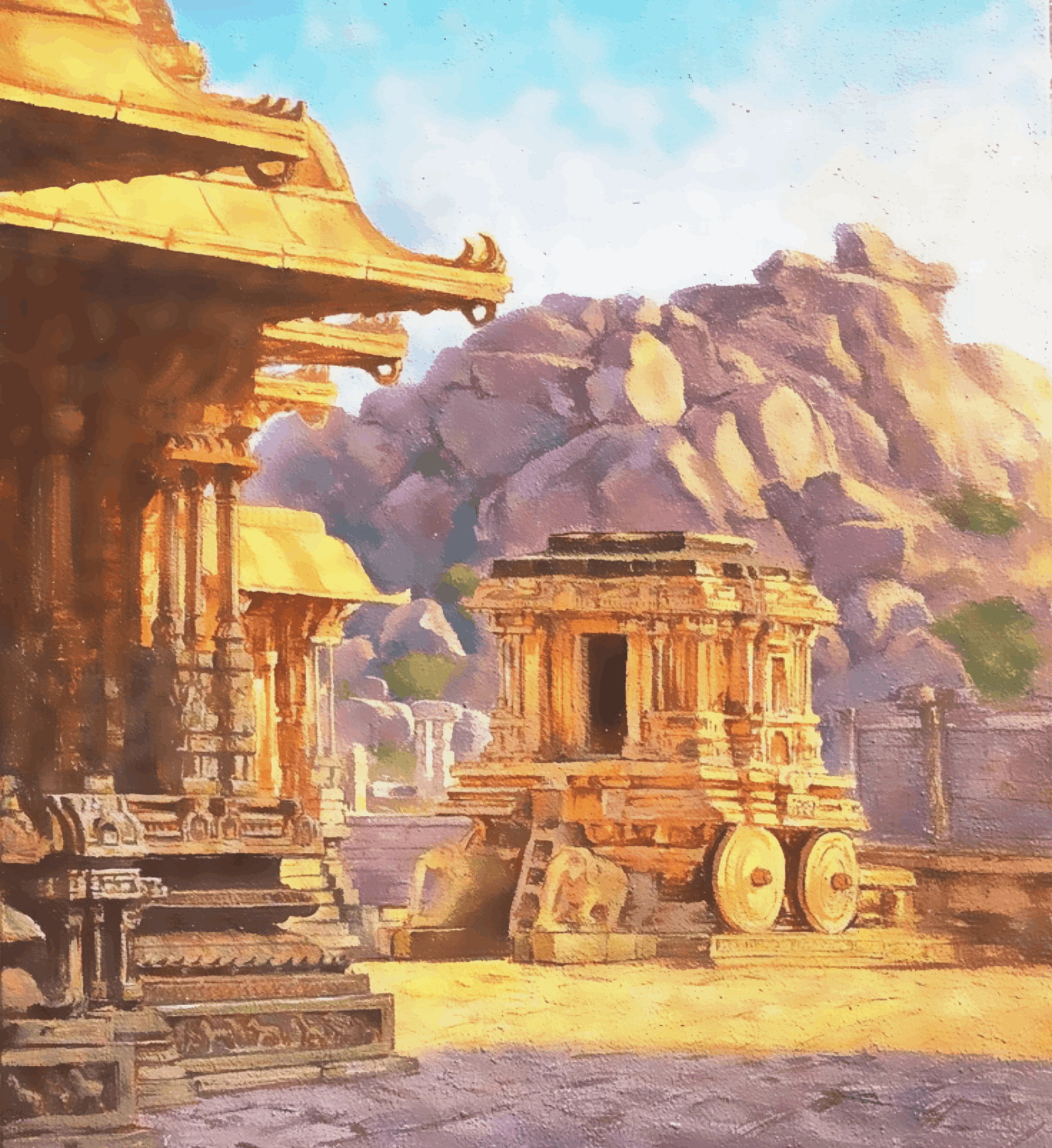 Hampi Surya Mandir