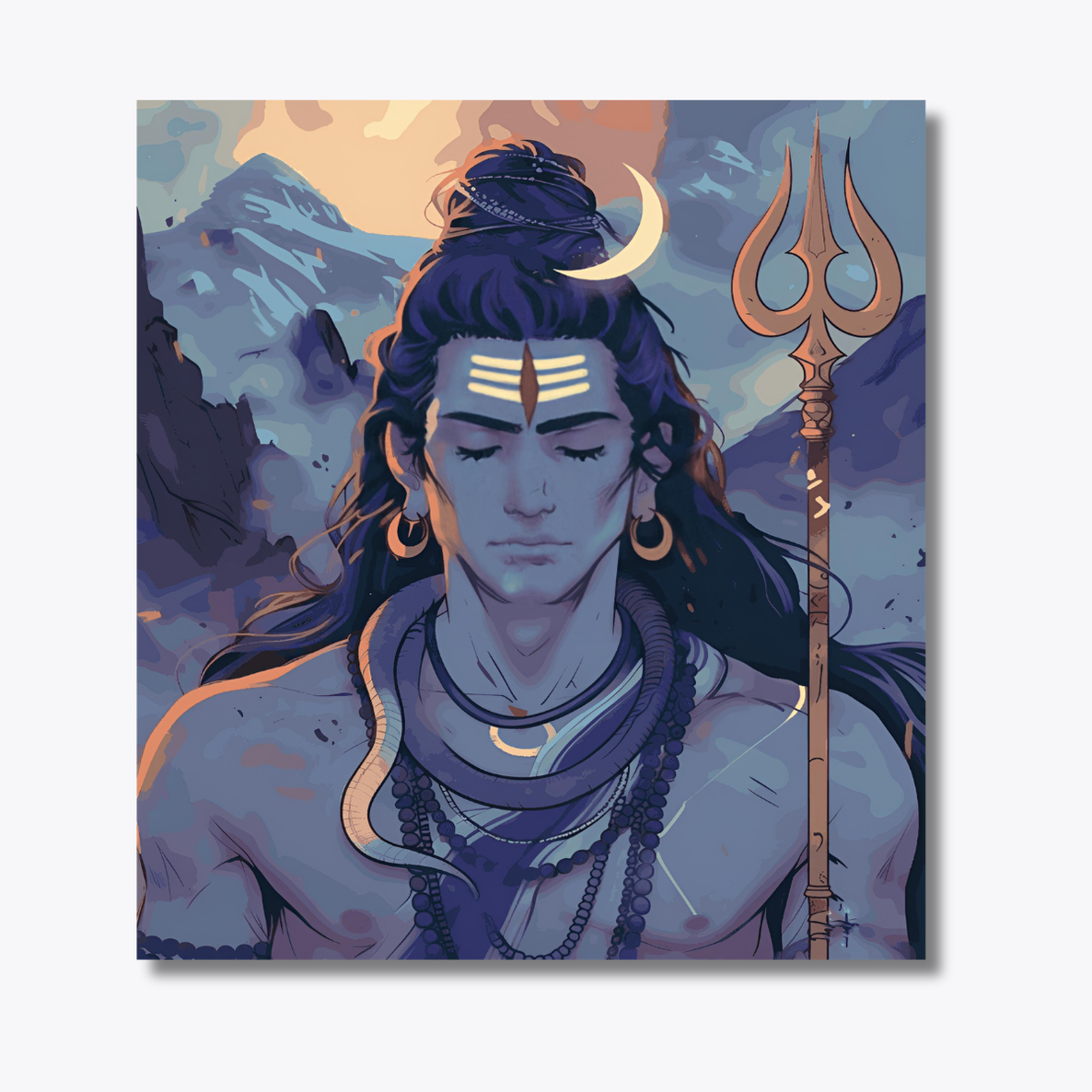 Mahadevji's Classic Portrait