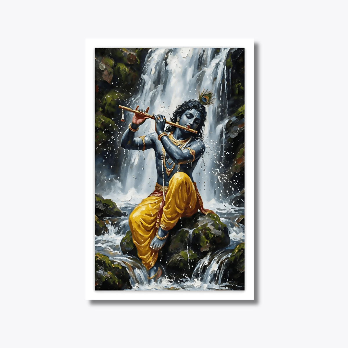 Krishna's Flute Echoes in the Mist